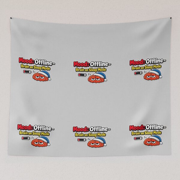 Item preview, Mood: Offline – Brain on Sleep Mode designed and sold by Dew Drop Designs.