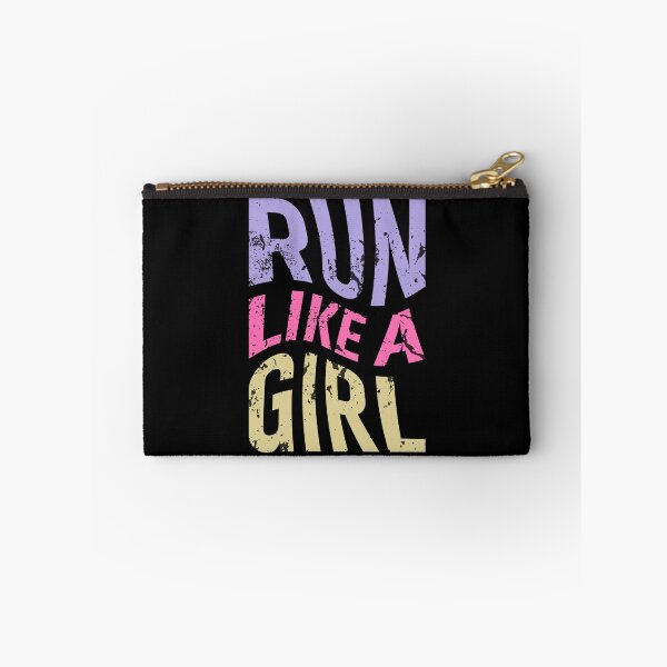 Item preview, Run Like a Girl Motivational Running Design designed and sold by AhmedZouita.