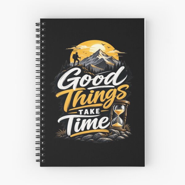 Item preview, Good Things Take Time – Motivational Typography designed and sold by v6ziix.