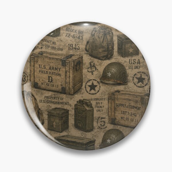 Item preview, Vintage U.S. Army Supply designed and sold by Military Insignia Products.
