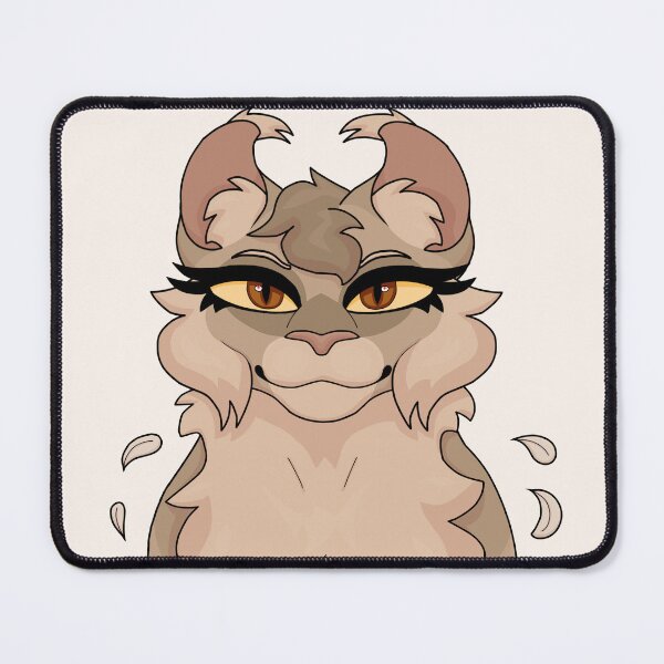 Item preview, Curl Feather - Fighting Felines designed and sold by HeneryettasArt.