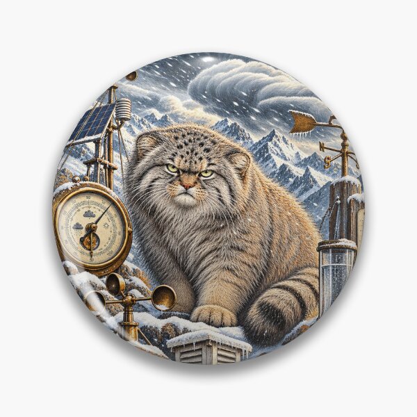 Item preview, pallas cat weather designed and sold by alexrow.