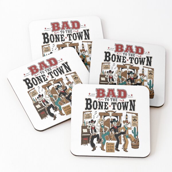 Item preview, Dancing Cowboy Skeletons Wild West Halloween Design designed and sold by JansenGS.