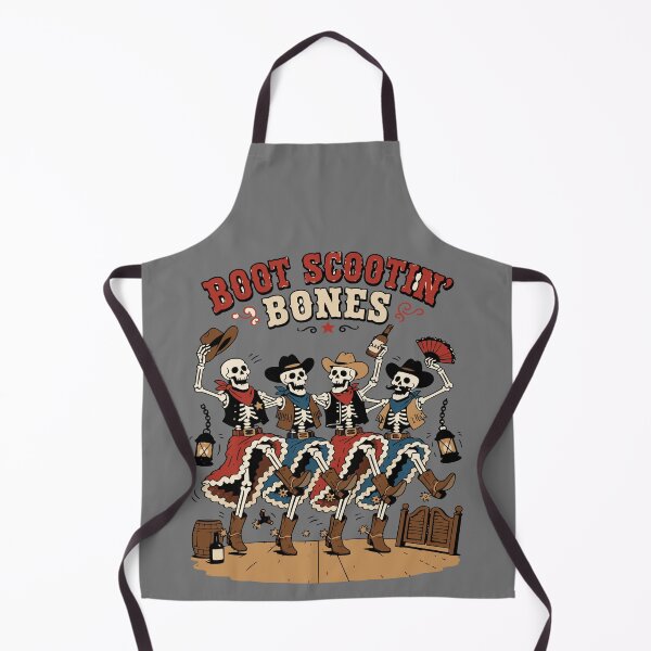 Item preview, Dancing Cowboy Skeletons Wild West Halloween Design designed and sold by JansenGS.