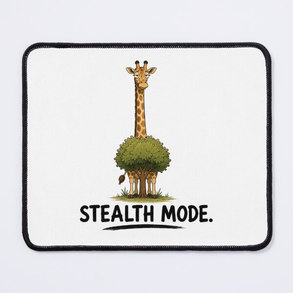 Item preview, STEALTH MODE. Funny Giraffe T-Shirt | Introvert Animal Humor designed and sold by Kiinaaa.