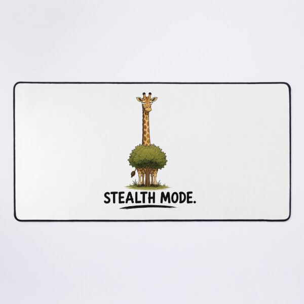 Item preview, STEALTH MODE. Funny Giraffe T-Shirt | Introvert Animal Humor designed and sold by Kiinaaa.