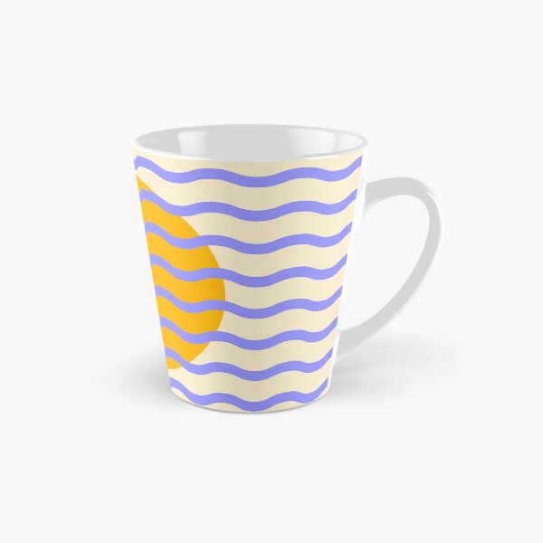 Item preview, Mid Century Modern Wavy Sun Throw Pillow in Purple and Mustard designed and sold by nineFlorals.