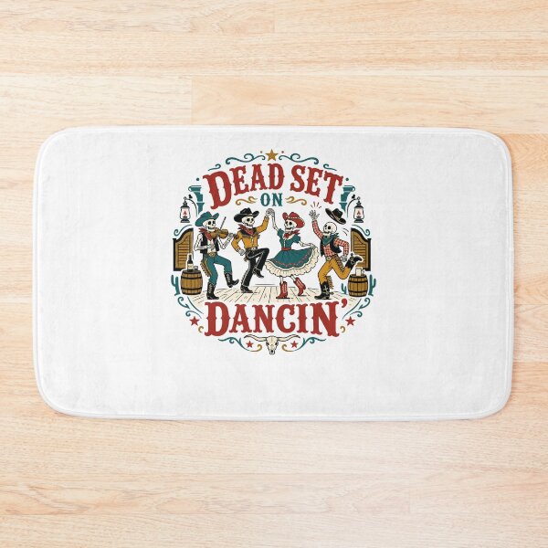 Item preview, Dancing Cowboy Skeletons Wild West Halloween Design designed and sold by JansenGS.