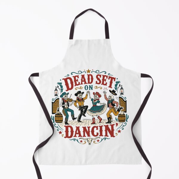 Item preview, Dancing Cowboy Skeletons Wild West Halloween Design designed and sold by JansenGS.