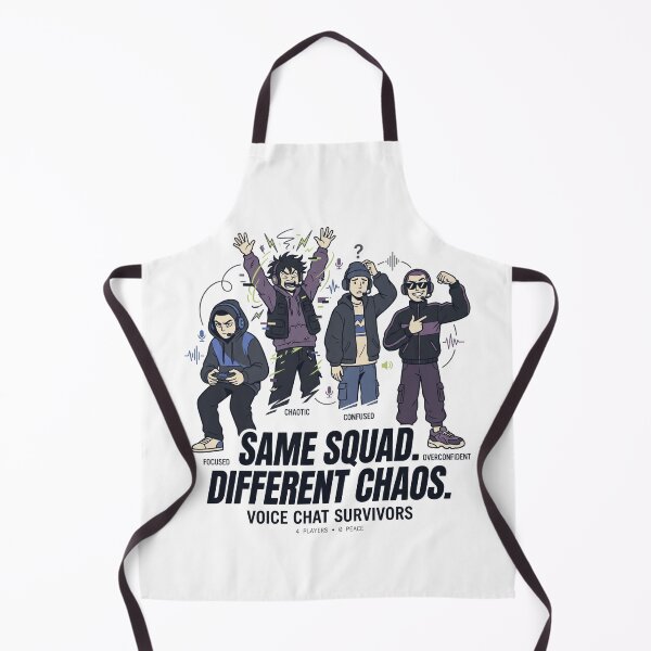 Item preview, Same Squad Different Chaos | Funny Gaming Friends Shirt designed and sold by SAJ Design Studio.