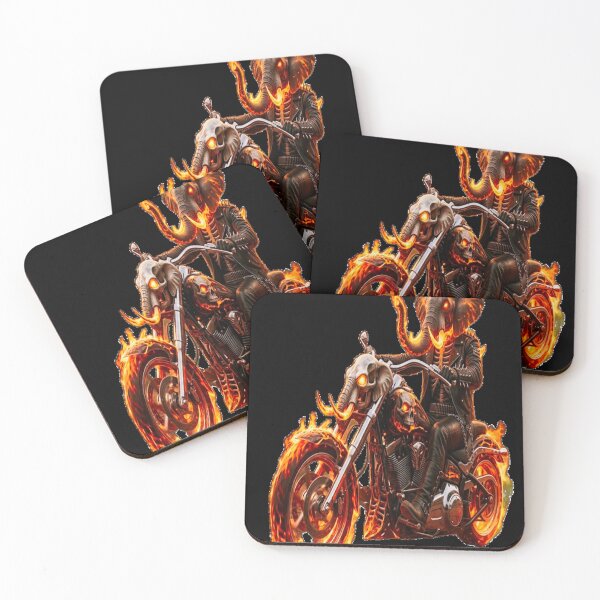 Item preview, ELEPHANT GHOST RIDER designed and sold by ARTSBYSREMONTHO.