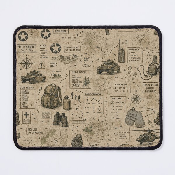 Item preview, Vintage Military Field Manual designed and sold by Military Insignia Products.