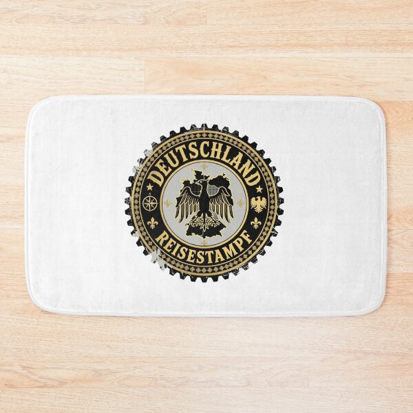 Item preview, Deutschland Reisestampf Germany Vintage Eagle Seal designed and sold by jeshands.
