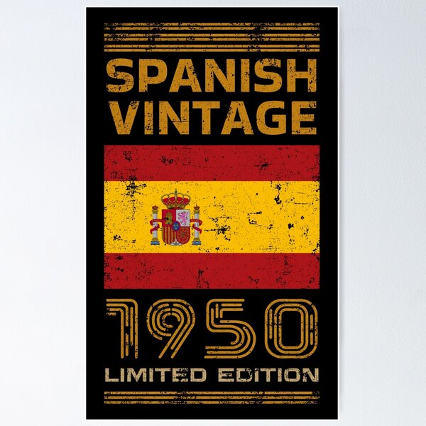Artikelvorschau, Spanischer Vintage 1950 entworfen und verkauft von Thistle-TShop.