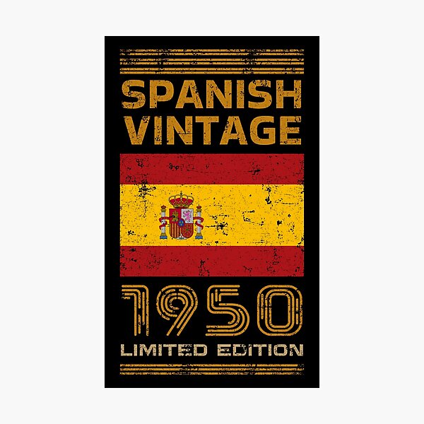 Artikelvorschau, Spanischer Vintage 1950 entworfen und verkauft von Thistle-TShop.
