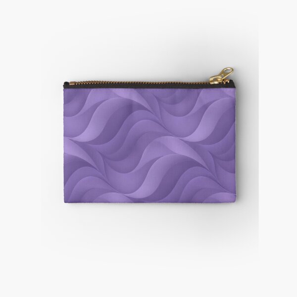 Item preview, Elegant Lilac Fluid Wave Monochromatic Seamless Pattern designed and sold by QCena.