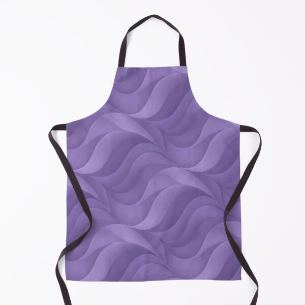 Item preview, Elegant Lilac Fluid Wave Monochromatic Seamless Pattern designed and sold by QCena.