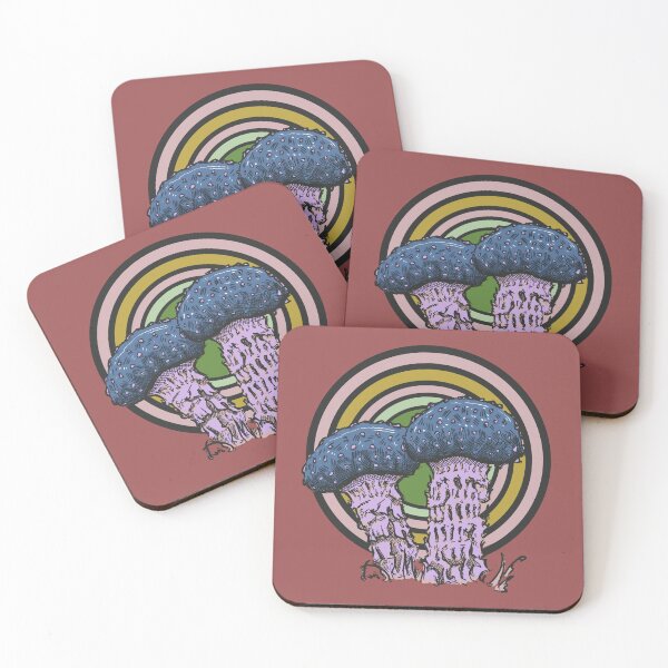 Item preview, Vintage Psychedelic Fungi | Mystic Mushrooms art  designed and sold by Half Mess.