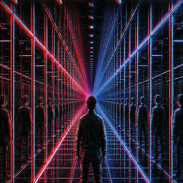 Artwork thumbnail, Recursion Ritual Anaglyph by Jackoapple