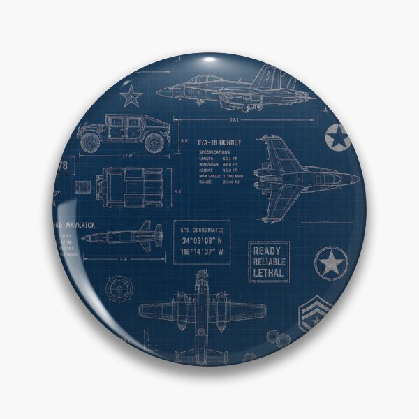 Item preview, Military Blueprint Schematics designed and sold by Military Insignia Products.