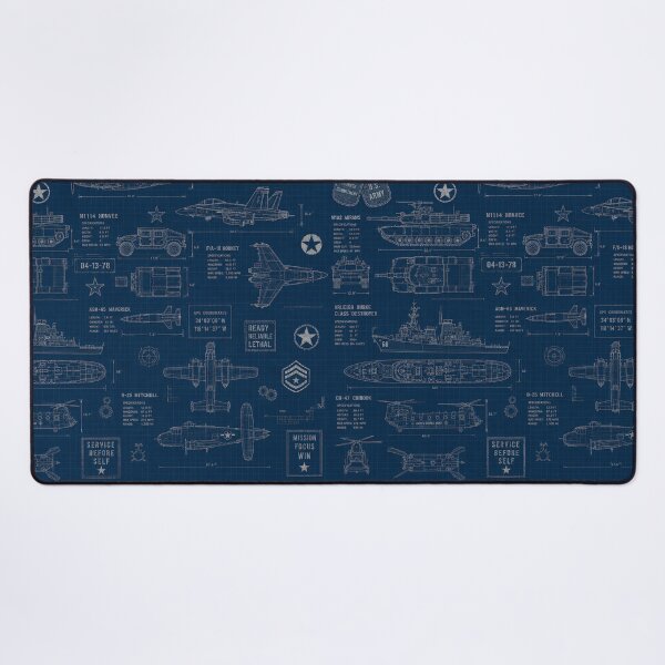 Item preview, Military Blueprint Schematics designed and sold by Military Insignia Products.