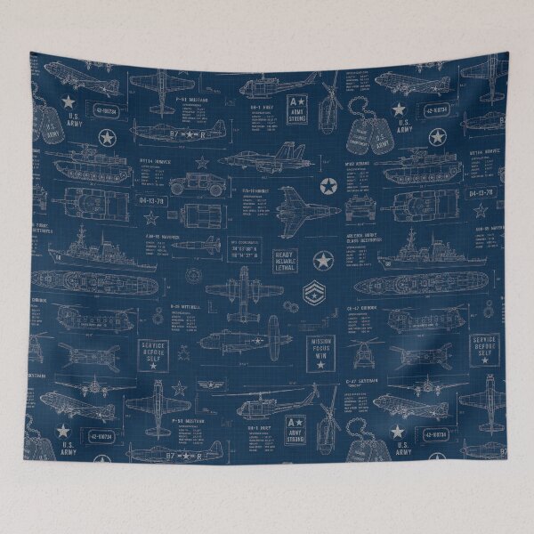 Item preview, Military Blueprint Schematics designed and sold by Military Insignia Products.