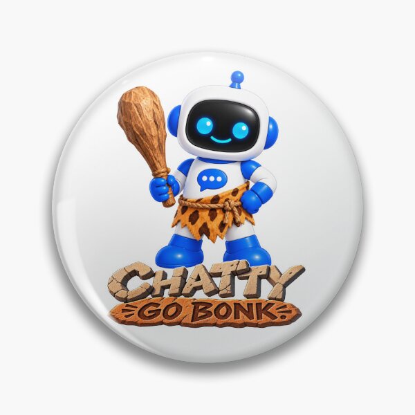 Item preview, Chatty SqueezBot. Chatty Go Bonk. designed and sold by BSCI Designs.