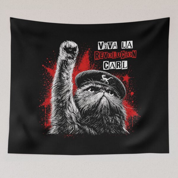 Item preview, Viva La Revolucion Carl Princess Donut Cat Revolutionary designed and sold by yashuna.