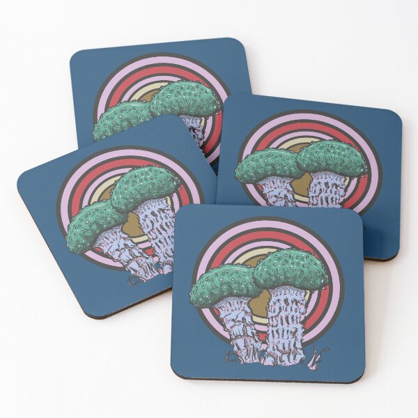 Item preview, Mystic Mushrooms art | Vintage Psychedelic Fungi  designed and sold by Half Mess.