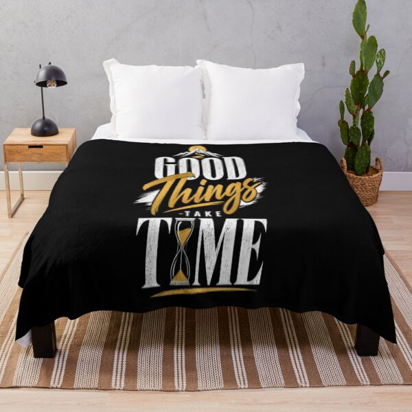 Item preview, Good Things Take Time – Motivational Typography designed and sold by v6ziix.