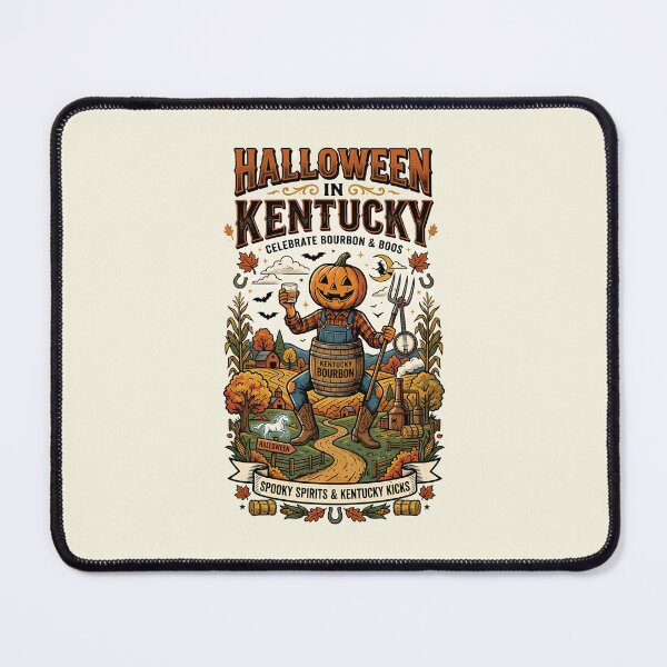 Item preview, Halloween in Kentucky - Celebrate bourbon & boos designed and sold by ParadoxParadox.