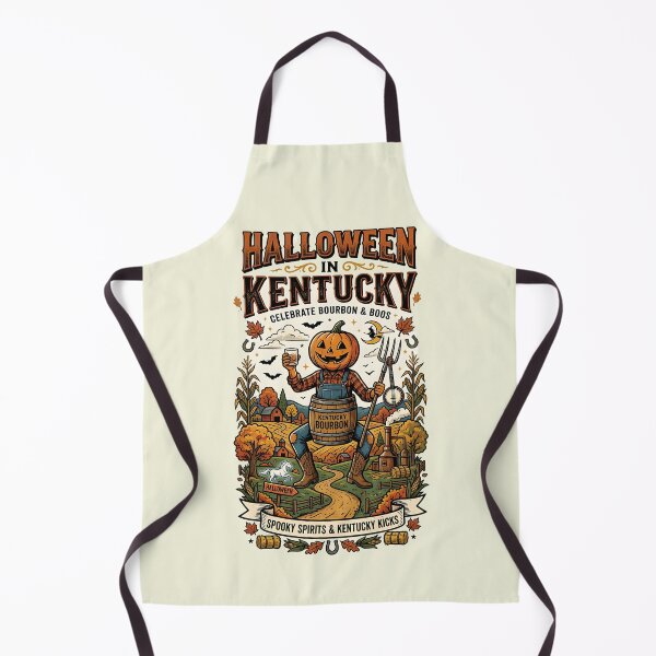 Item preview,  Halloween in Kentucky - Celebrate bourbon & boos designed and sold by ParadoxParadox.