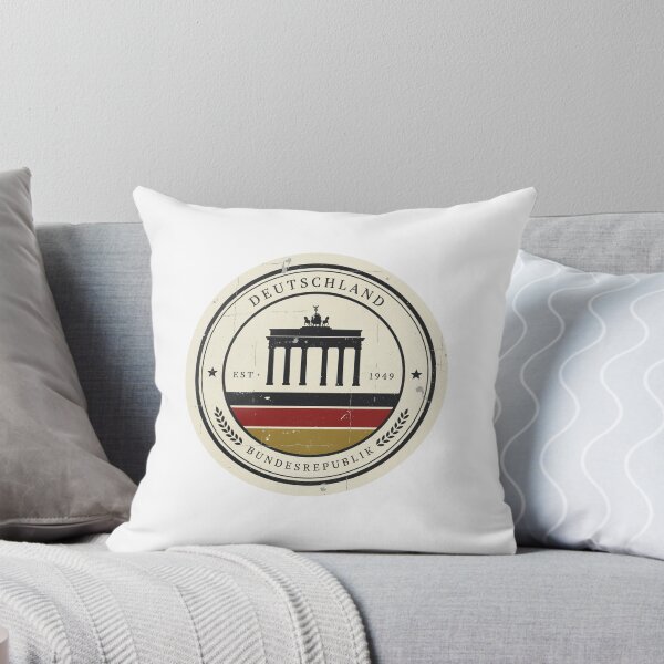 Artikelvorschau, Deutschland Brandenburger Tor Vintage Emblem entworfen und verkauft von jeshands.