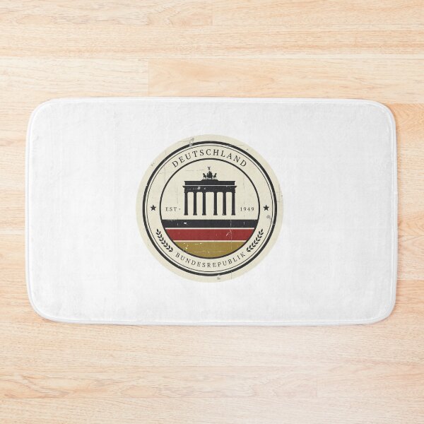 Artikelvorschau, Deutschland Brandenburger Tor Vintage Emblem entworfen und verkauft von jeshands.