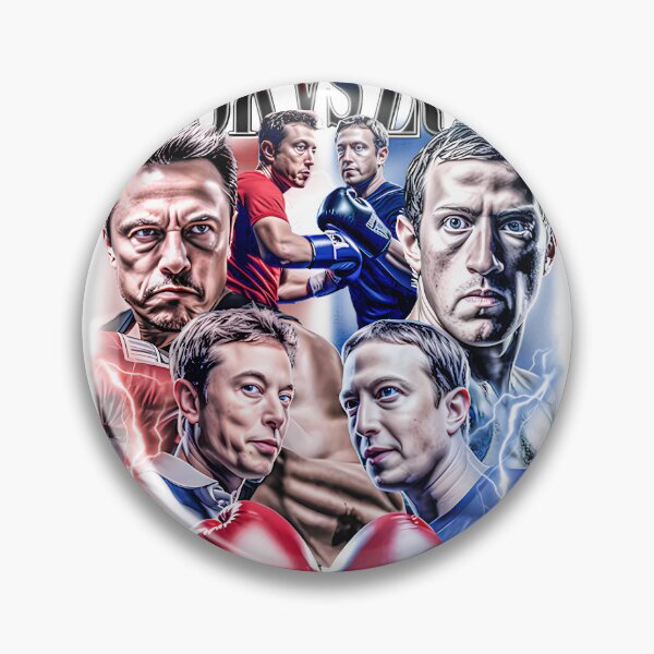 Item preview, Elon Musk Vs Mark Zuckerberg PERFECT GIFT FOR YOU AND FRIENDS designed and sold by Barsandloops.