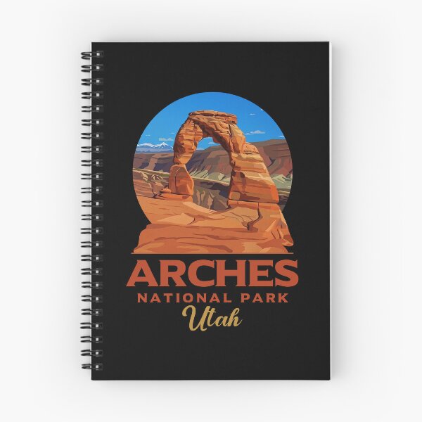 Item preview, Arches National Park Utah Vintage Art designed and sold by LinaValearte.