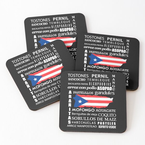 Item preview, Puerto Rico Foodies & flavors navidad Boricua designed and sold by erozzz.