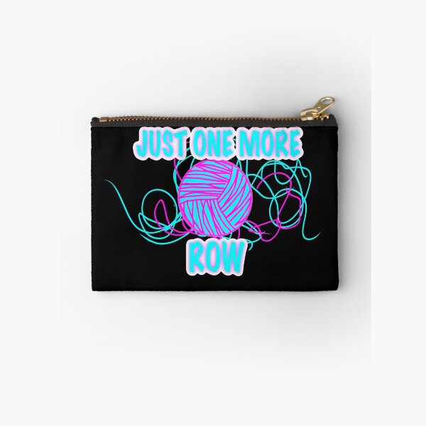 Item preview, Just One More Row – Funny Knitting Sticker designed and sold by ArtyWares.