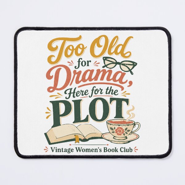 Item preview, Vintage woman Book Club Classic Literary Society Design designed and sold by JansenGS.
