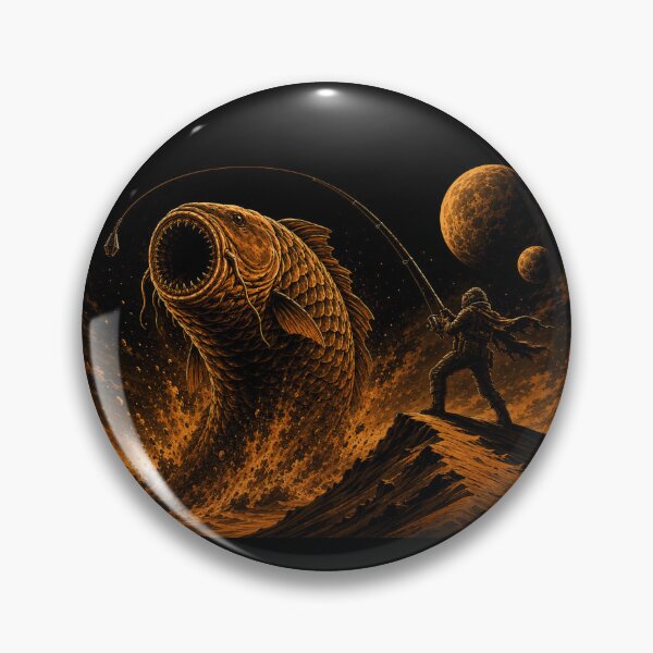 Item preview, The Spice Must Bait Desert Worm - Funny Sci-Fi Fishing Parody designed and sold by GeekAnglerStore.