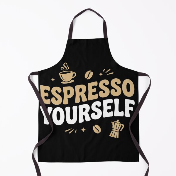Item preview, Espresso Yourself Funny Coffee Pun Shirt designed and sold by EpicInks24.