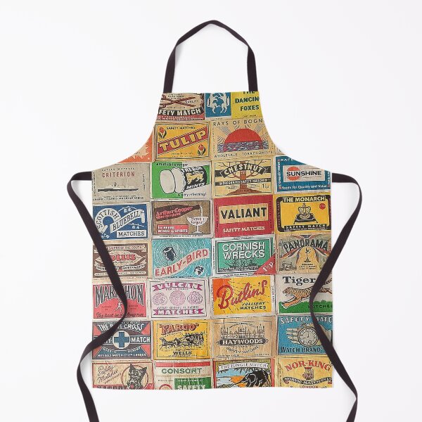 Item preview, Vintage Retro Matchbox Labels designed and sold by A Little Bit Ludo.