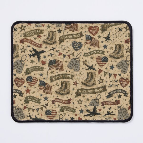 Item preview, Homecoming Pattern designed and sold by Military Insignia Products.