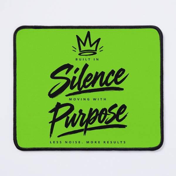 Item preview, Built in Silence. Moving with Purpose. Less Noise. More Results. designed and sold by AbstractBEE.