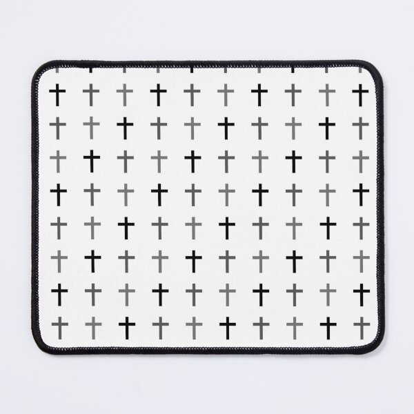 Item preview, Cross Pattern in Black and White designed and sold by GemsAnatomy.