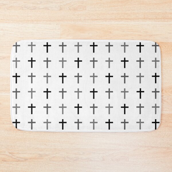 Item preview, Cross Pattern in Black and White designed and sold by GemsAnatomy.
