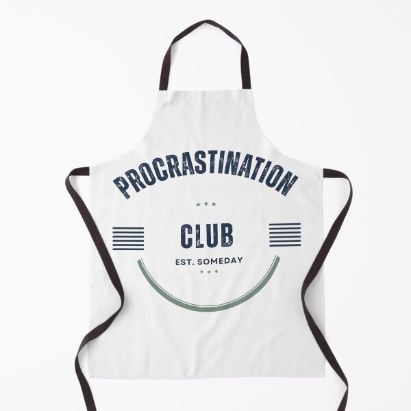 Item preview, Procrastination Club Est Someday Funny Collegiate Varsity Graphic designed and sold by DecibelDecor034.