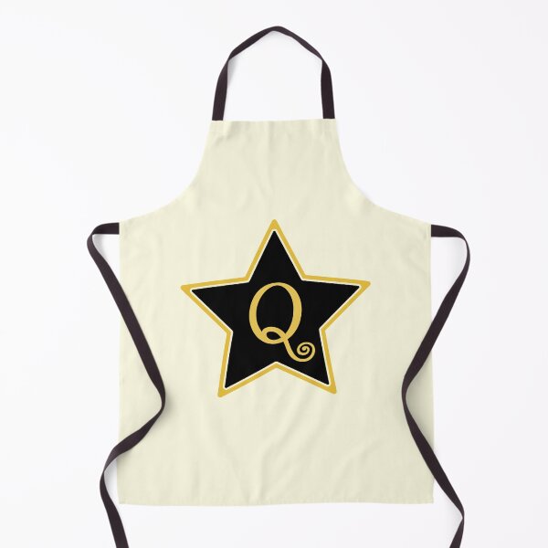 Item preview, Star Monogram Q Gold Black designed and sold by Jeallan Designs.