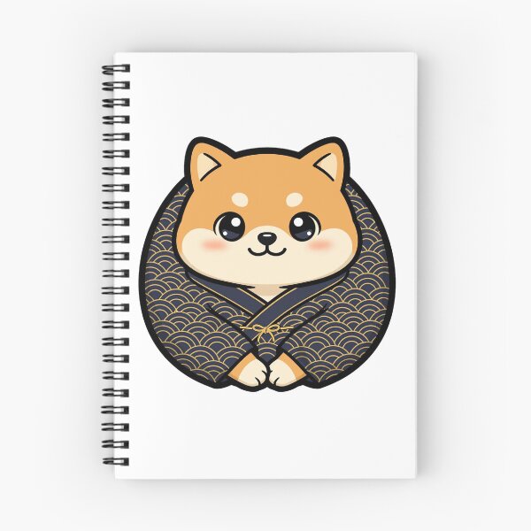 Item preview, Lucky Shiba Daruma - Kawaii Japanese Shiba Inu in Kimono designed and sold by PrettyCrypt.