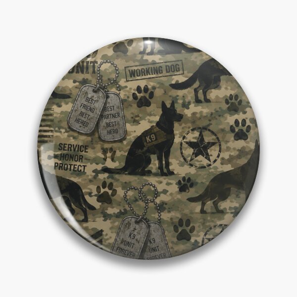 Item preview, Gritty K9 Military Camouflage designed and sold by Military Insignia Products.